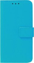 ADEL Kunstleren Book Case Pasjes Portemonnee Hoesje Geschikt voor Samsung Galaxy S8 - Blauw