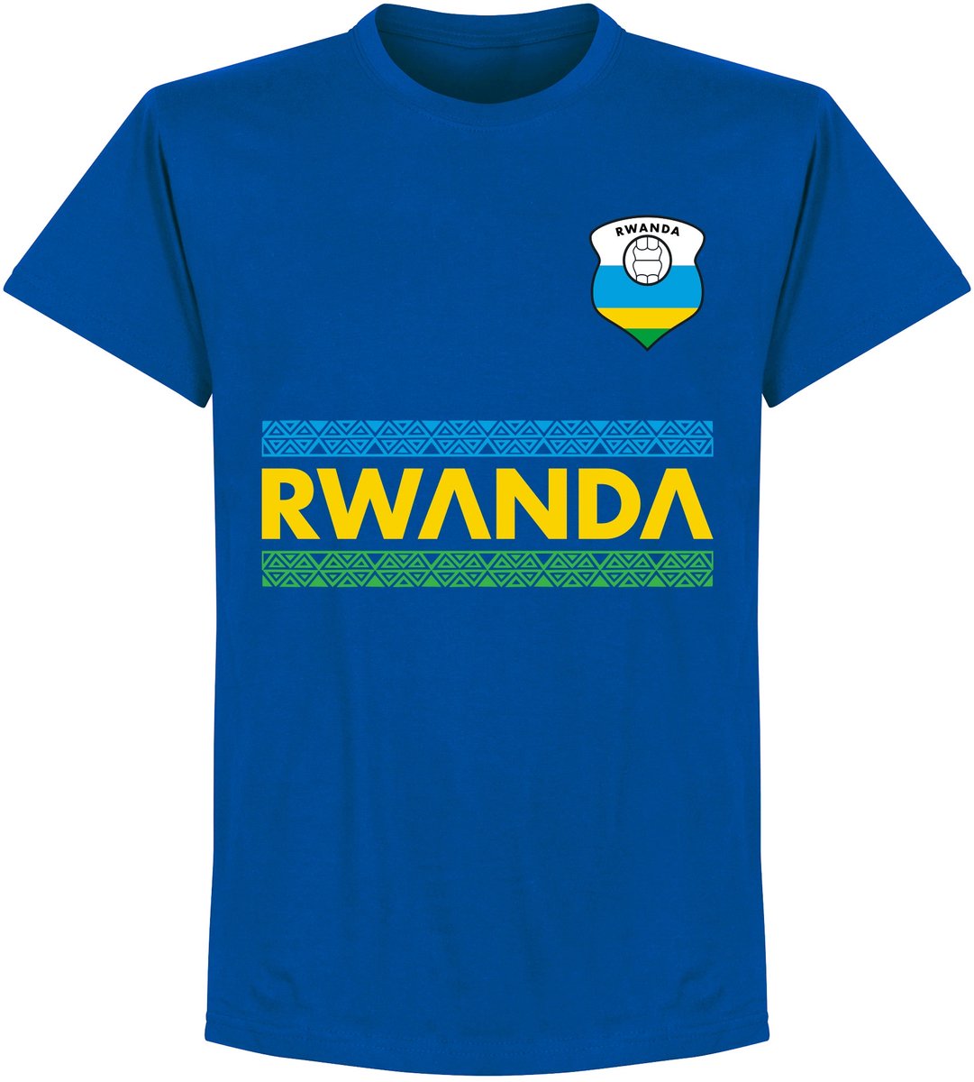 Rwanda Team T-shirt - Blauw - M