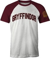 Harry Potter - Gryffindor White & Red T-Shirt - L