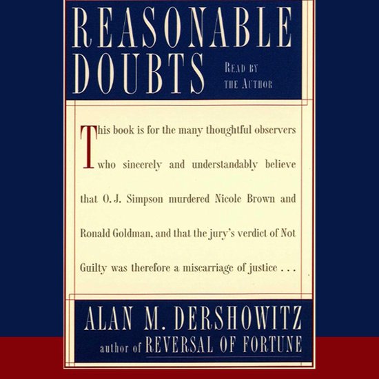 Reasonable Doubts - cover