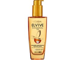 foto van L'Oréal Paris Elvive Extraordinary Oil Haarolie - tot wel 6x meer glans - voor alle haartypes - 100ml