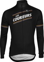 Vermarc Sports Fietsshirt Vermarc Les Coureurs Spl Trui Lm Lr - Maat: XL, Kleur: Zwart
