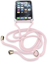 Cellularline - iPhone 11 Pro, hoesje aanpasbaar koord, roze