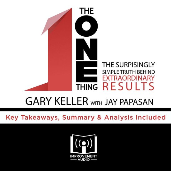 The ONE Thing by Gary Keller - cover