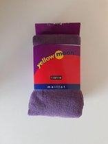 Katoenen kindermaillot, effen, kleur mauve, maat 152-158