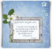 Kaart m env gefeliciteerd met jullie zoo - Bijbel - Christelijk - Majestic Ally - 6 stuks