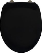 Wenko Toiletbril Armonia 36,5 X 44,5 Cm Zwart