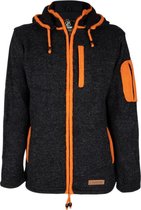 Gebreid Wollen Vest Heren/Uni met voering - M Luxor ZH AntraOrange XL