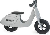 Simply Houten Loopfiets scooter - Zilver