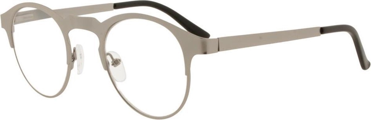 Icon Eyewear ICC021 Jan Leesbril +2.50 - mat zilver metaal
