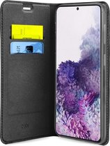SBS Wallet Lite Telefoonhoesje geschikt voor Samsung Galaxy S21 Plus Hoesje Bookcase - Zwart