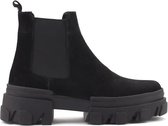 Agire chelsea boot suede Black - Maat 37