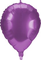 Free And Easy Folieballon 15 X 20 Cm Paars