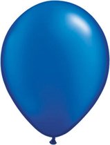Folat Ballonnen Pearl Sapphire 13 Cm Latex Donkerblauw 100 Stuks