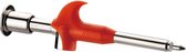 Icetoolz Vetspuit 17 X 2,8 Cm Aluminium Zilver/rood