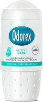 6x Odorex Deodorant Roller Active Care 50 ml