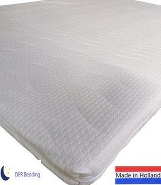 Topdekmatras - Topper - Koudschuim - Bamboo 170x220 - 7 cm