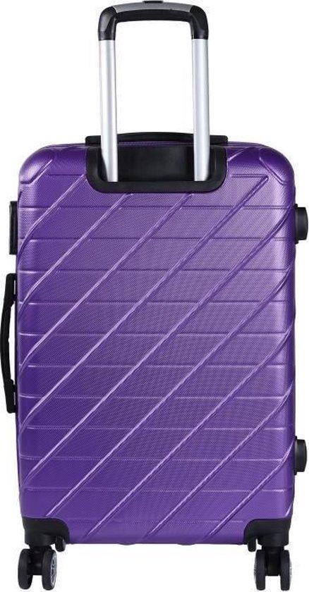 JEAN LOUIS SCHERRER Set de 3 valises ABS 8 roues 75 violet | bol