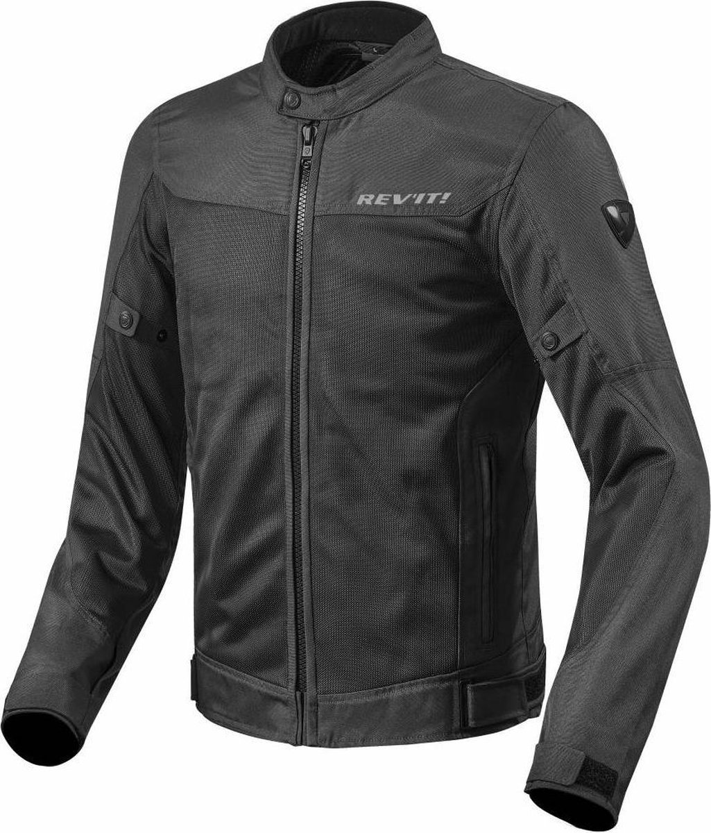 REV'IT! Eclipse Black Textile Motorcycle Jacket XL