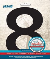 Pickup Nautic plakcijfer 150 mm - zwart 8
