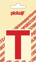 Pickup plakletter Helvetica 60 mm - rood T