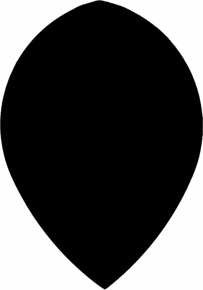 Poly Pear Black - Dart Flights