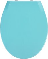 Wenko Wc-bril Premium Kos 44 X 37 Cm Thermoplast Blauw