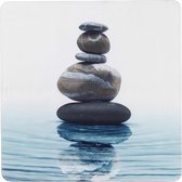 Wenko Badmat Meditation 54 Cm Grijs/blauw