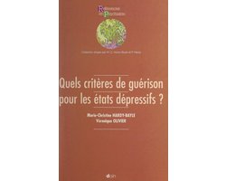 Quels critères de guérison pour les états dépressifs ?
