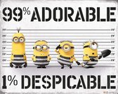 DESPICABLE ME - Mini Poster 40X50 - 99% Adorable, 1% Despicable