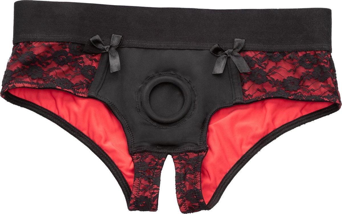CalExotics - Scandal Crotchless Set S/M - Strap On Harness Zwart