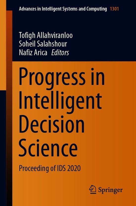 Advances in Intelligent Systems and Computing 1301 - Progres ... - cover