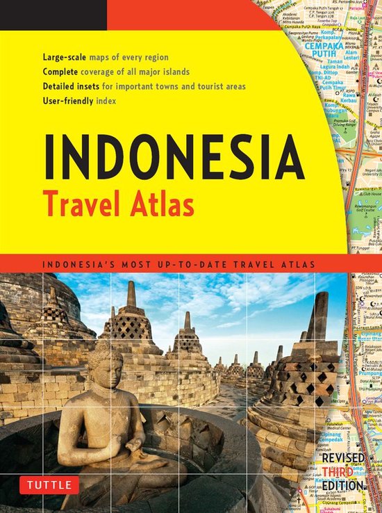 Indonesia Travel Atlas Third Edition - cover