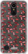 6F hoesje - geschikt voor LG K10 (2017) -  Transparant TPU Case - Cherry's #ffffff