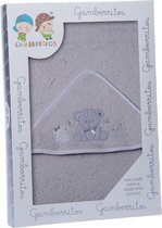 Gamberritos Badcape Beer Junior 100 X 100 Cm Katoen Grijs
