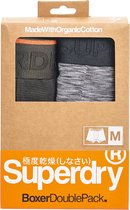 Superdry Heren Duopak klassieke boxers