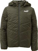Puma Essential Padded Winterjas Groen Kinderen - Back To School - Maat 164