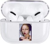 Shieldcase Mona Lisa  Case geschikt voor Airpods Pro / 2 Pro case - transparant