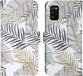 iMoshion Design Softcase Book Case Samsung Galaxy A41 hoesje - Glamour Botanic