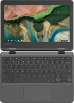Lenovo 300e Chromebook 29,5 cm (11.6") Touchscreen HD AMD A4 4 GB DDR4-SDRAM 32 GB eMMC Wi-Fi 5 (802.11ac) Chrome OS Zwart