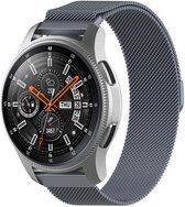 Milanees Smartwatch bandje - Geschikt voor  Samsung Galaxy Watch Milanese band 46mm - space grey - Horlogeband / Polsband / Armband