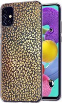 iMoshion Design voor de Samsung Galaxy A51 hoesje - Grafisch - Goud