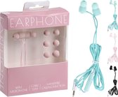 Oortelefoon stereo assorti kleur pastel