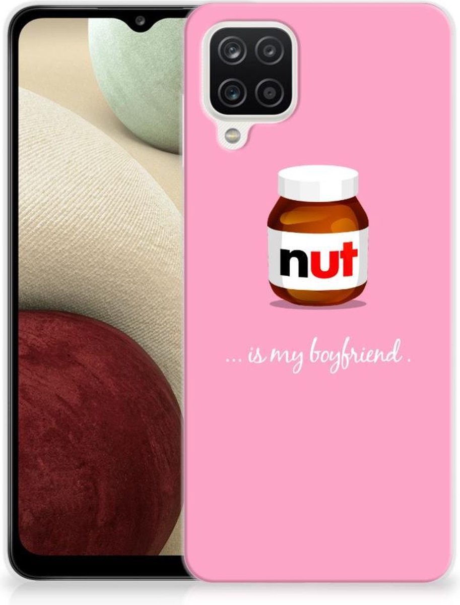 Samsung Galaxy A12 Siliconen Case Nut Boyfriend