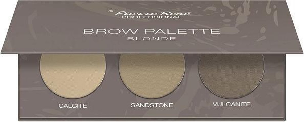 Pierre Rene - Brow Palette Eyebrow Shadow Palette 01 Blonde