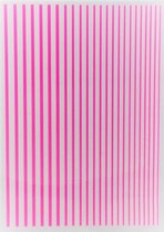 Korneliya Nailart Strip Neon Pink