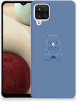 TPU Silicone Hoesje Samsung Galaxy A12 Telefoonhoesje Baby Rhino
