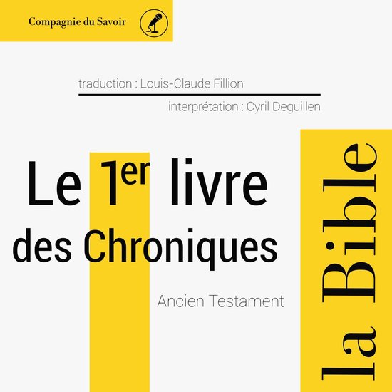Le 1er livre des Chroniques - cover