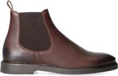 Sacha - Heren - Bruine leren chelsea boots - Maat 46