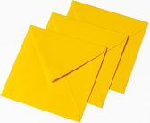 Enveloppen – Gegomd – Geel – 14x14 cm – 100 stuks